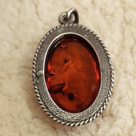 Amber Necklace Enhancer or Pendant - Picture 2 of 4